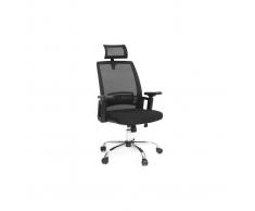 Poltrona da ufficio ergonomica design nero TITAN