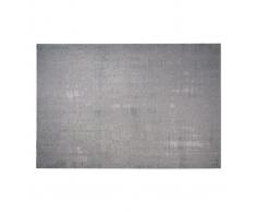 Tappeto verde-grigio acrilico e cotone 155x230 USED
