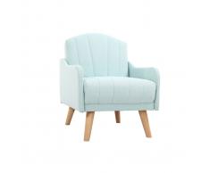 Poltrona vintage verde acqua ARYA