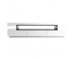Mobile porta TV design laccato bianco LIVO