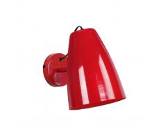 Applique da parete design in metallo Rosso FRIDAY