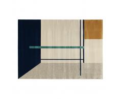 Tappeto con motivi multicolore 160x230cm MONDRIAN