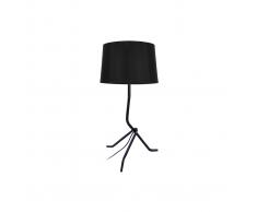 Lampada da tavolo design in acciaio Nero DANDY