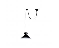 Lampadario design in metallo Nero LEEDS