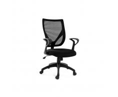 Poltrona da ufficio design colore nero PAOLO