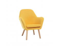 Poltrona bambino design giallo BABY MIRA
