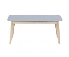 Panca design 100 cm Grigio chiaro LEENA