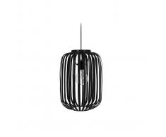 Lampadario design in metallo Nero ALVEOL