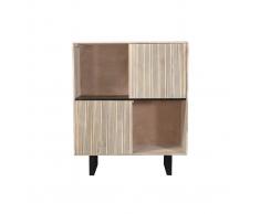 Buffet alto in mango con porte scorrevoli ITER