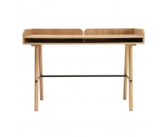Scrivania scandi-giapponese quercia chiaro JAPANSK