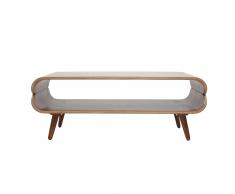 Tavolino basso design in noce TAKLA