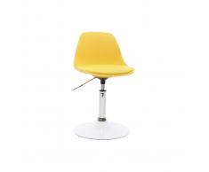 Sedia da ufficio design per bambino giallo STEEVY