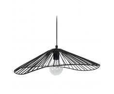 Lampadario a filo design in metallo Nero MILADY