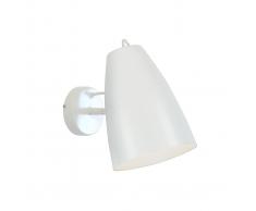 Applique da parete design in metallo Bianco FRIDAY
