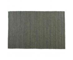Tappeto di colore grigio in iuta misura 170x240 cm modello GUNNY