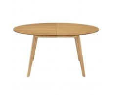 Tavolo da pranzo allungabile design quercia L150-200 MARIK