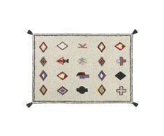 Tappeto con motivi in cotone 140x200cm LIMA