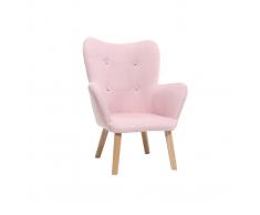 Poltrona bambino design rosa BABY BRISTOL