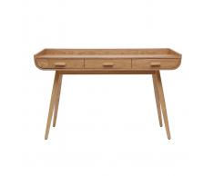 Scrivania scandinava legno chiaro HALLEN