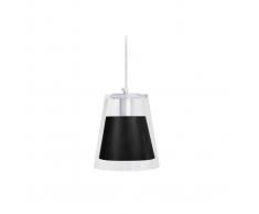 Lampadario design in vetro Nero ACROSS