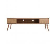 Mobile da TV design in quercia chiara TOTEM