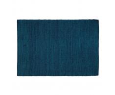 Tappeto di colore blu in iuta misura 170x240 cm modello GUNNY