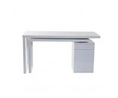 Scrivania design mobile bianco lucido VOXY