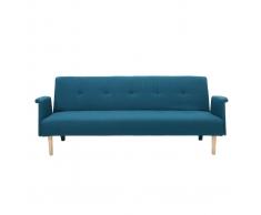 Divano design convertibile blu OSCAR