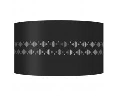 Applique da parete design in metallo Nero SMART