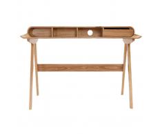 Scrivania design frassino SOLVEIG