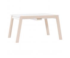 Tavolo da pranzo design allungabile con cassetto L150-200 EASY