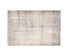 Tappeto grigio chiaro acrilico e cotone 155x230 USED