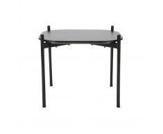 Tavolo supplementare design in metallo Nero 50x50 cm SEGA