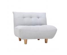 Poltrona bambino scandinava grigia chiara BABY YUMI