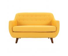 Divano design 2 posti sfoderabile giallo YNOK