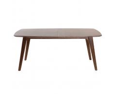 Tavolo design allungabile noce L180-230 FIFTIES