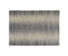 Tappeto in lana grigio 160 x 230 cm IKAT