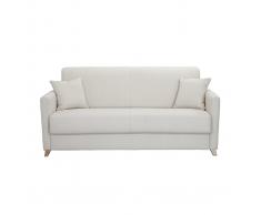 Divano convertibile 3 posti scandinavo beige SKANDY