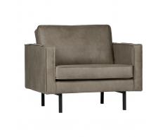 Poltrona vintage grigia ASPEN