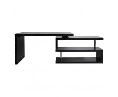 Scrivania design laccata nera MAX
