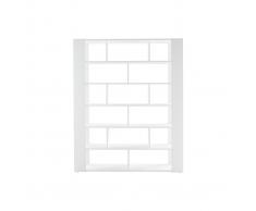 Libreria design bianco MUSSO