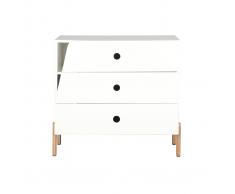 Cassettiera scandinava bambino bianca TIMEHLO