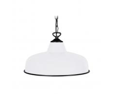 Lampadario design in metallo Bianco VINTI