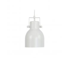 Lampadario design in acciaio Bianco CITY