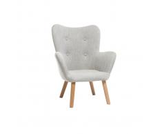 Poltrona bambino design grigio ghiaccio BABY BRISTOL