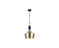 Lampadario in metallo dorato 25 cm TUBAE