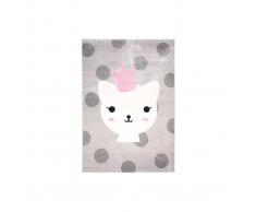 Tappeto infanzia con immagine animale 120x170 cm POLKA