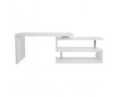 Scrivania design laccata bianca MAX
