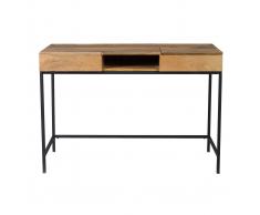 Scrivania design industriale legno di mango YPSTER