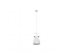Lampada sospesa industrial bianca LOWIE